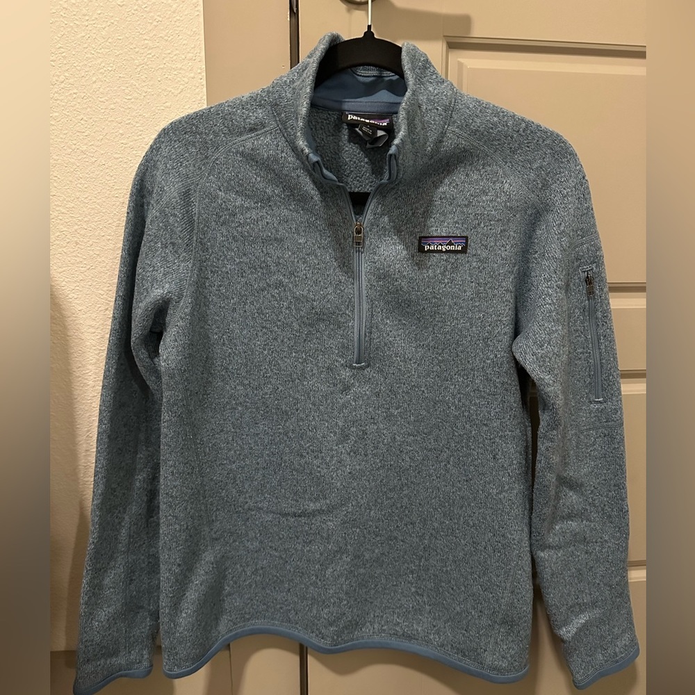 Patagonia Fleece Pullover, size small, blue - Picture 1 of 2